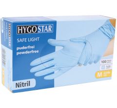 Hygostar Safe Light Nitrilhandschuh in der Farbe blau (10x100 Stk.)