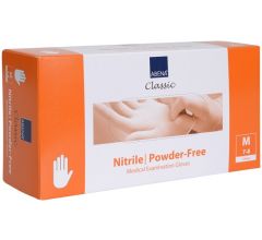 Abena Classic Nitril Handschuh in der Farbe weiß (150Stk./Box) 