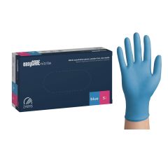 easyCARE  Nitrilhandschuh - classic - puderfrei - blau - 100 Stk.